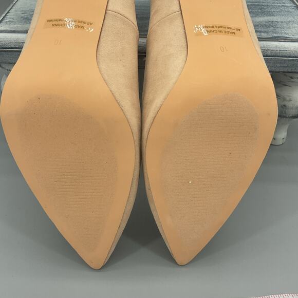 NEW Dream Pairs Women’s Christian Pointed Toe Pumps Beige Size 10 - Picture 10 of 10